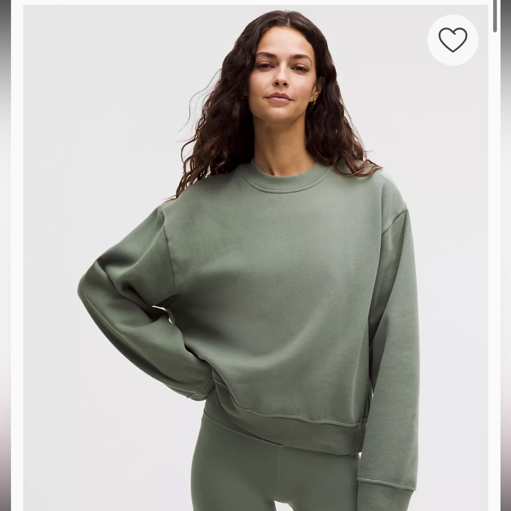 Lululemon Athletica Sage Green Sweatshirt